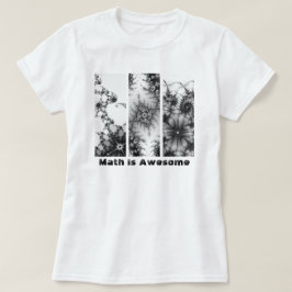 Math är den enorma 1st Fractaldesignen Tee