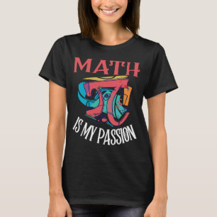 Math är det min passionerade matematiklärare som s t shirt