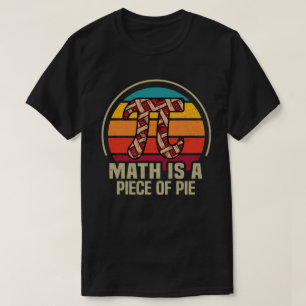 Math är en Biet av Paj Funny Pi Dag 3.14 Math T Shirt