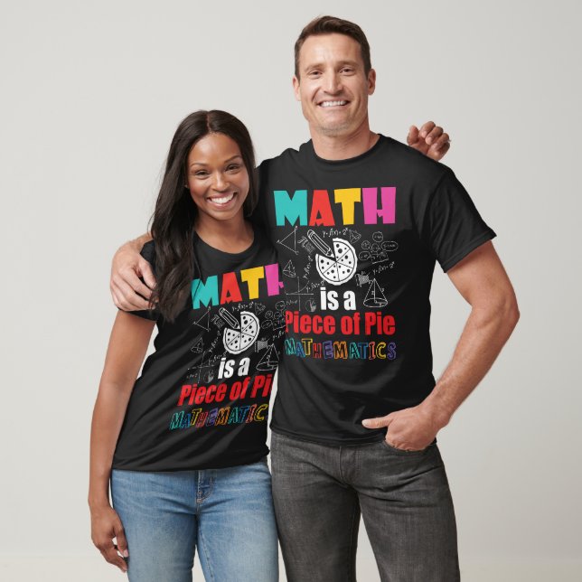 Math är en Biet i Paj matematik T Shirt (Unisex)