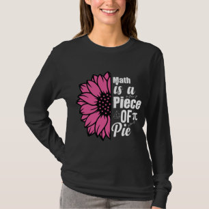 Math är en Biet i Paj Solros T Shirt