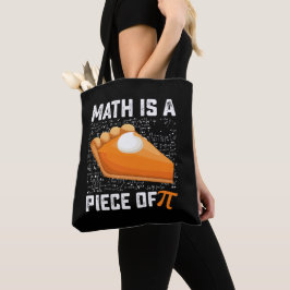 Math är en Biet i pi Day Paj matematik Tygkasse