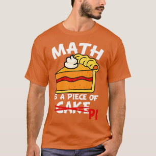 Math är en Biet i Pi Mathematics Lärare Paj Kärlek T Shirt