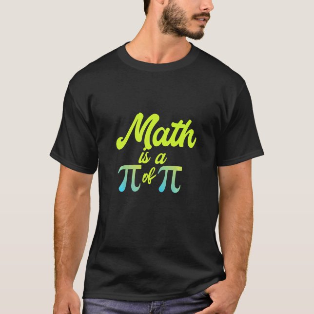 Math är en Pi-Lärare i Kärlek Math T Shirt (Framsida)