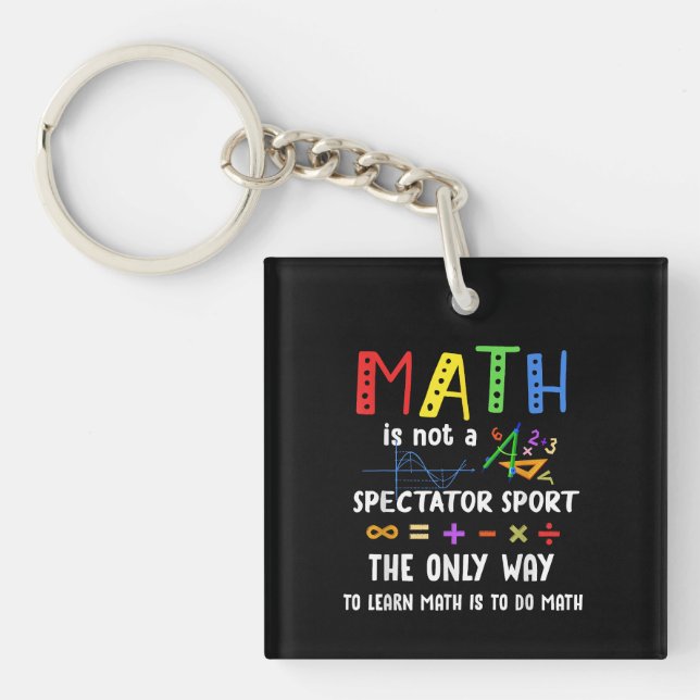 Math är inte en spectator-idrottslärare (Framsidan)