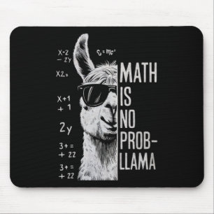 Math är inte Prob-llama Roliga Lama Man Kvinnor  Musmatta