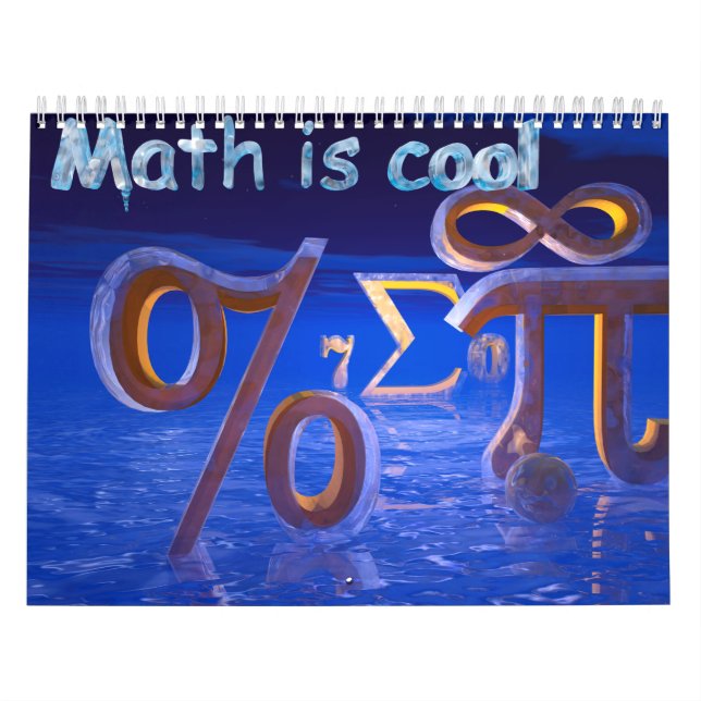 Math är kall! kalender (Omslag)