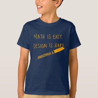 Math är lätt, lurar tee shirt