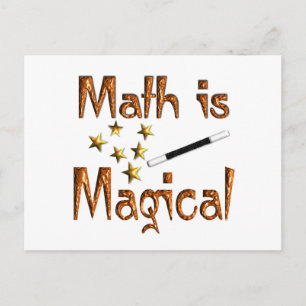 Math är Magic Vykort