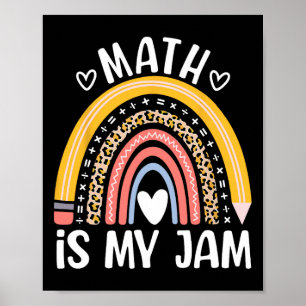 Math är min grej Första dagen tillbaka till skolan Poster