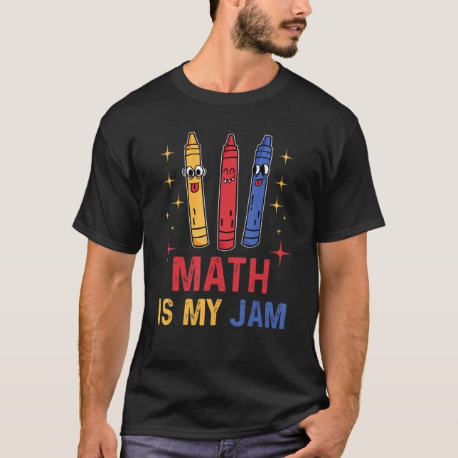 Math är min Jammin T Shirt (Framsida)