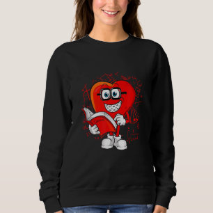 Math är min Kärlek Heart Shape Mathematics Teacher T Shirt