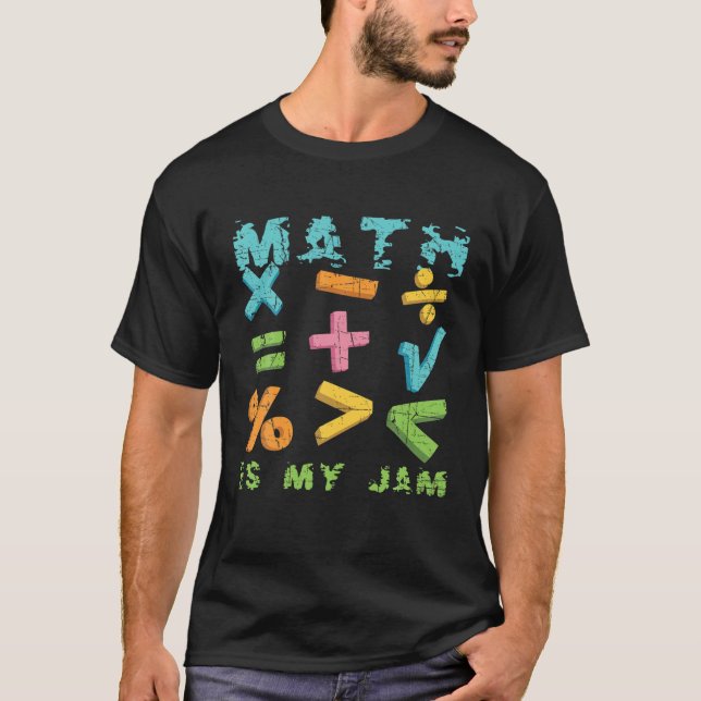 Math är min Sylt läraruppskattning Algebra Equati T Shirt (Framsida)