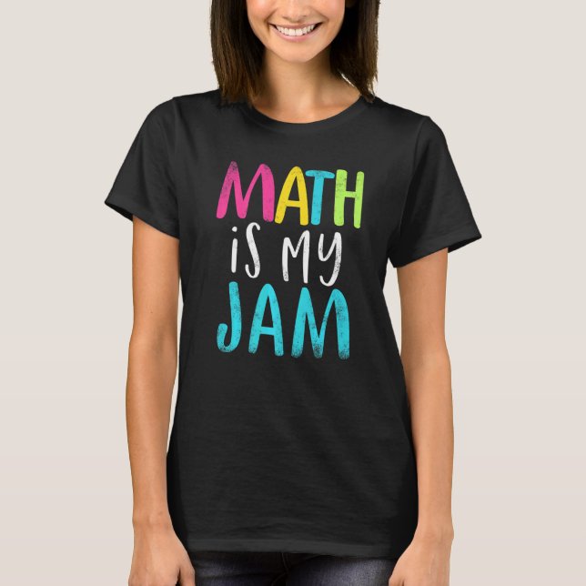 math är min sylt Math Lärarlag math T Shirt (Framsida)