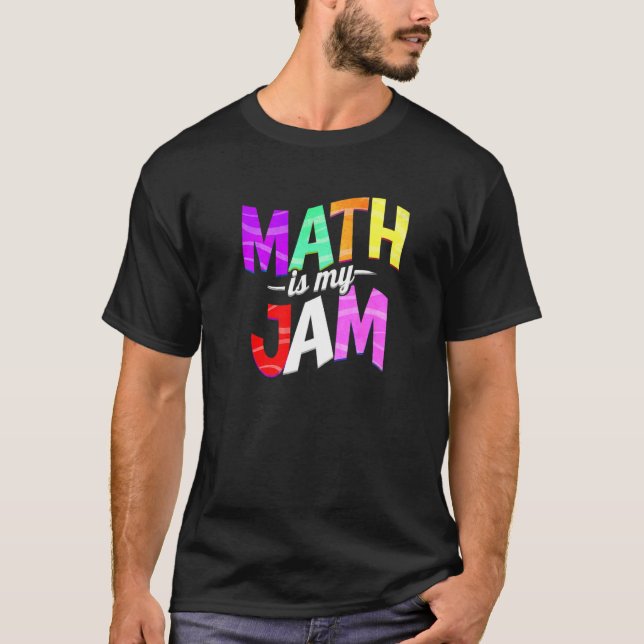 Math är min Sylt - Math Teacher Premium T Shirt (Framsida)