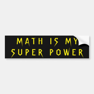 Math är min toppen driver bildekal