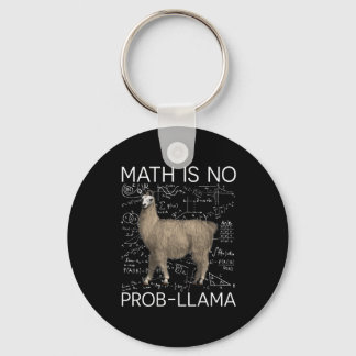 Math är No Prob-Llama - Math Llama Teacher Nyckelring