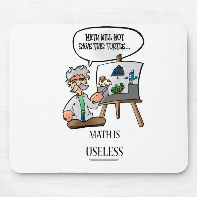 MATH ÄR ONYTTIG MUSMATTA (Framsidan)