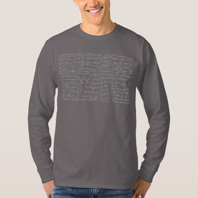 Math är överallt t shirt (Framsida)
