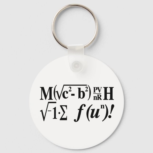 Math är Roligt! Nyckelring (Framsida)