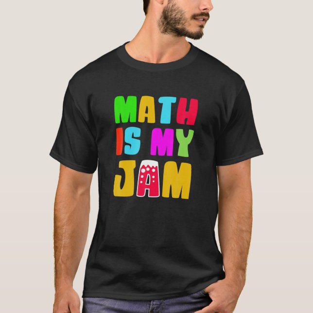 Math är Sylt Math Lärares Pi Day T Shirt (Framsida)