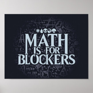 Math är till Blockers Artifact Edition Poster