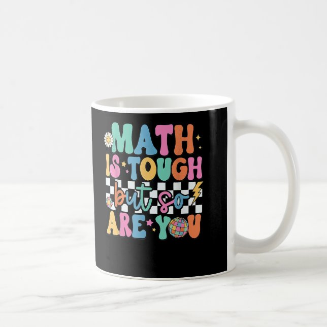 Math är Tuff, men är du också skollärare? Kaffemugg (Höger)