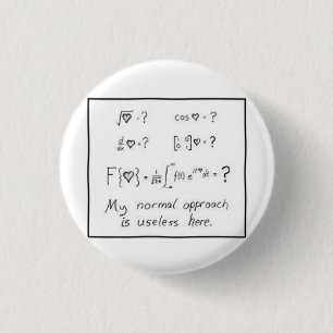 math av kärlek knapp