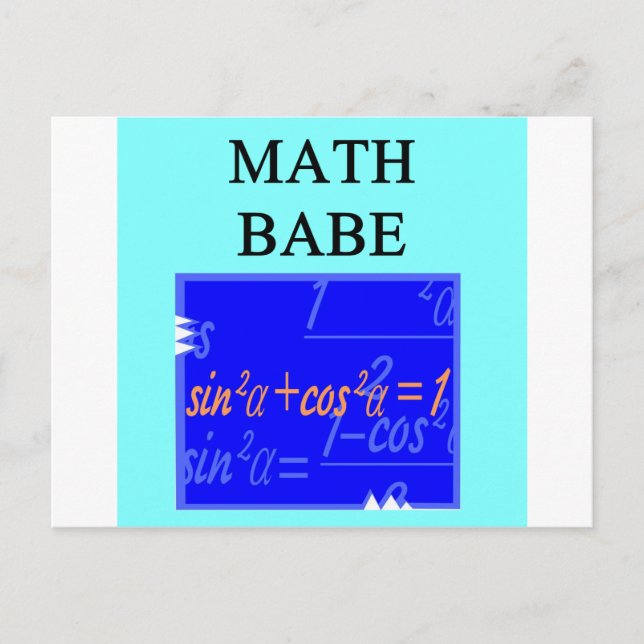 MATH BABE VYKORT (Framsida)
