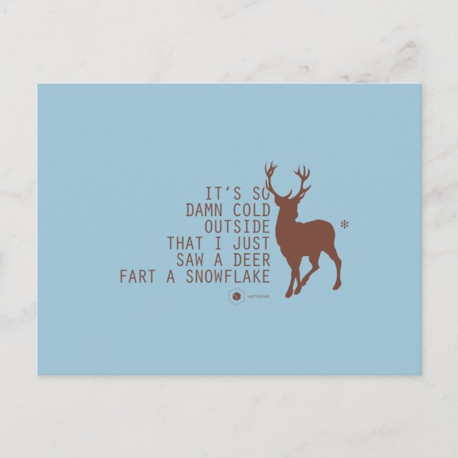 MATH BÄRA - KALL ™ VYKORT (Framsida)