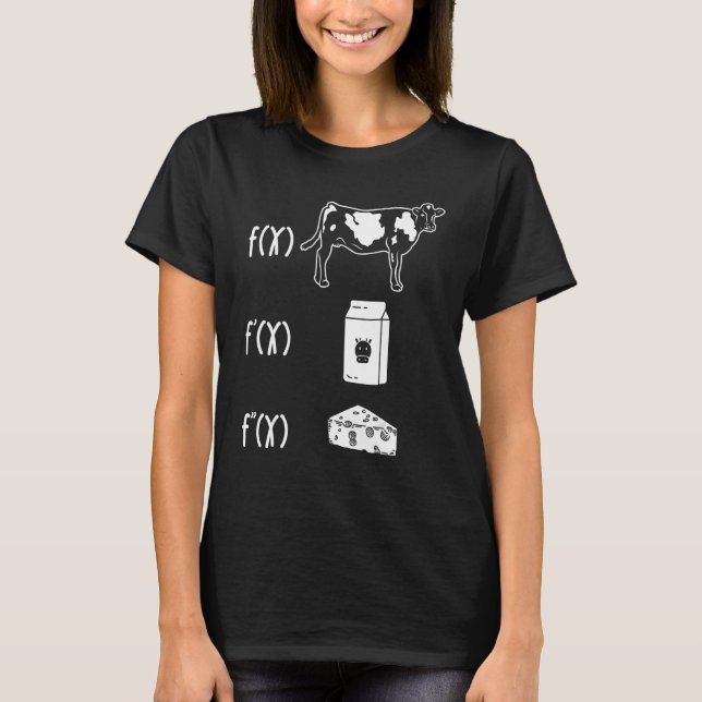 Math Cheese T Shirt (Framsida)
