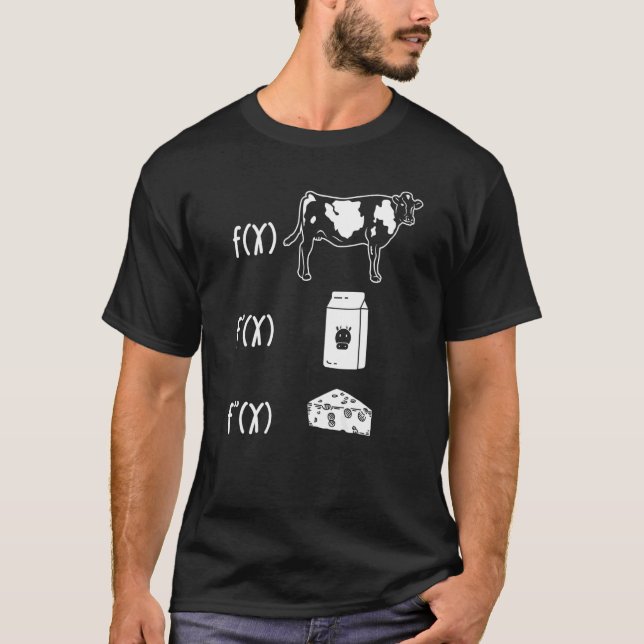 Math Cheese T Shirt (Framsida)