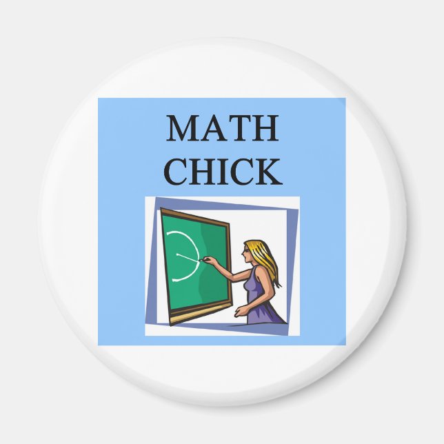 MATH-CHICK MAGNET (Framsidan)