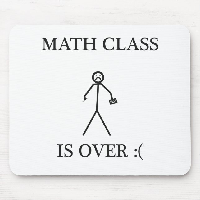 Math Class är över: ( Musmatta (Framsidan)