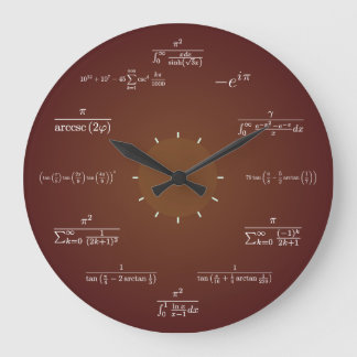 Math Clock Stor Klocka