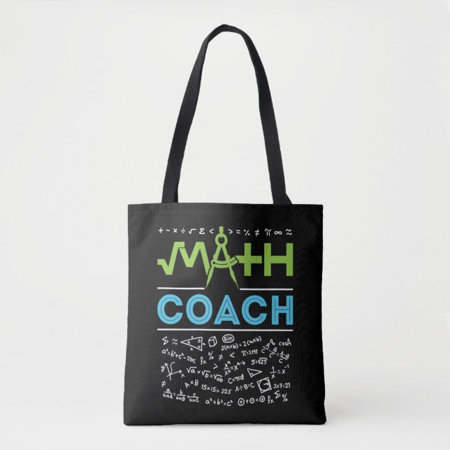 Math Coach Mathematics Tutor Tygkasse (Framsida)