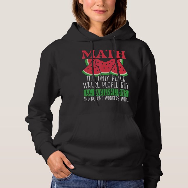 Math den enda Ställe där människor köper 66 vatten T Shirt (Framsida)