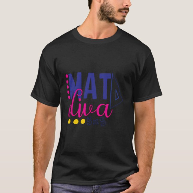 Math Diva 3X5 T Shirt (Framsida)