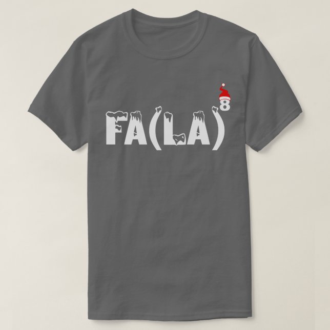math fa la 1 t shirt (Design framsida)