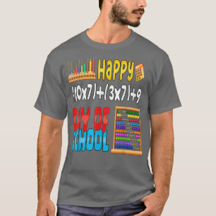 Math Formel 100-dagars skolfärd för lärare T Shirt