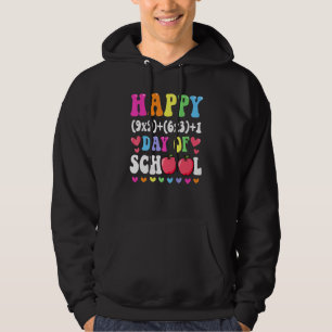 Math Formeln Glad 100 dagar på skolan 100:e dag Ma Hoodie