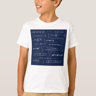 Math Formulas Chost Lakan T Shirt