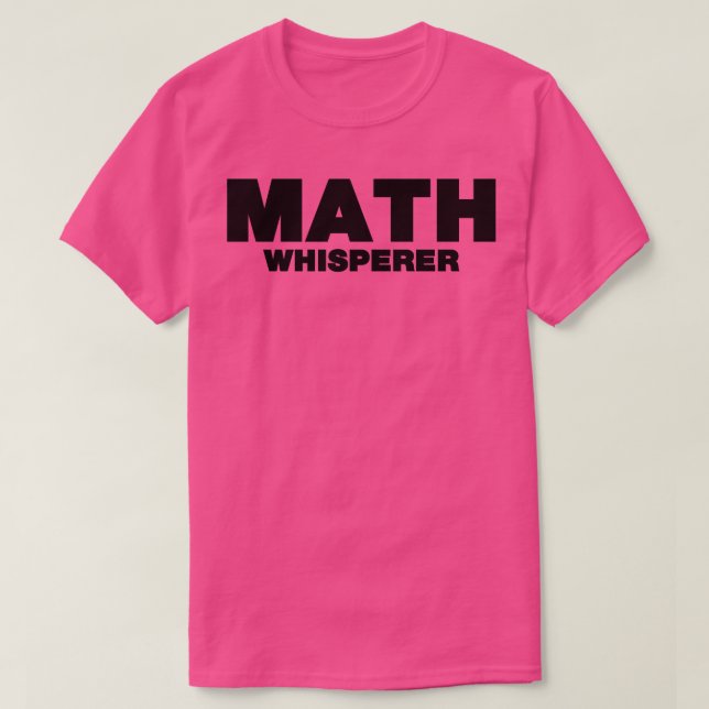 Math Funny Gif Math Älskare T Shirt (Design framsida)