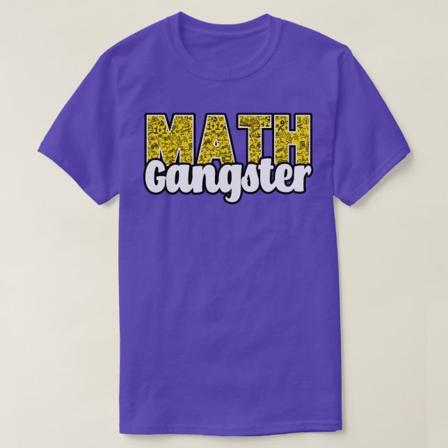 Math Gangster T Shirt (Design framsida)