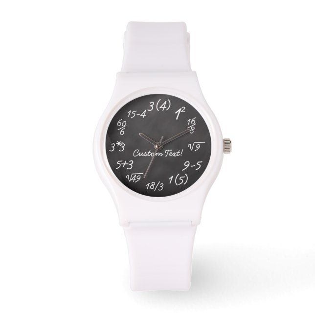 Math Geek Funny Equation Teacher/Ingenjör Women's Armbandsur (Framsida)