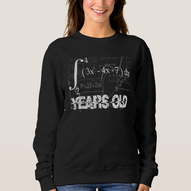 Math Geek Integral 18:e födelsedagen 18 år gammal, T Shirt (Framsida)