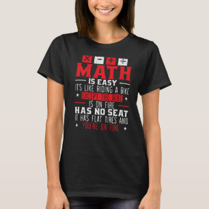 Math Geek Mathematician Algebra Numbers Equation S T Shirt