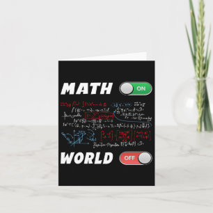 Math Geeks pi Day Math på världssidan utanför Fant Kort