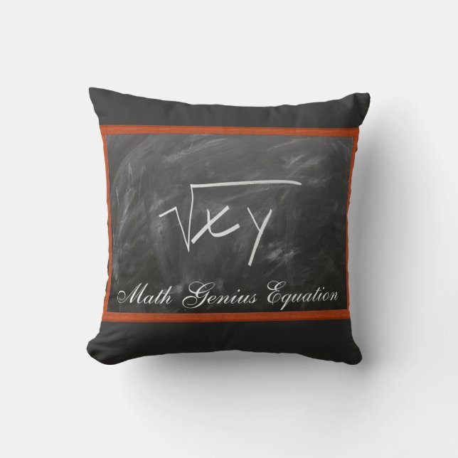 Math Genius Equation Kudde (Framsida)