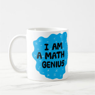 Math Genius Mathematics Algebra Teacher Kaffemugg